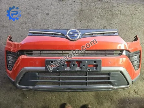 KGM Ssangyong Tivoli X150 2019-2023 Orjinal Çıkma Dolu Kırmızı Ön Tampon