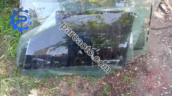 citroen c5 çıkma sol ön kapı camı