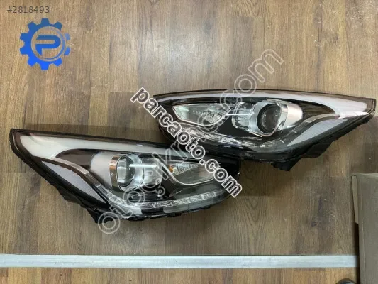 Hyundai ix35 Far Lambası LED-MERCEK-MOTORLU Sağ Sol Takım 11-15