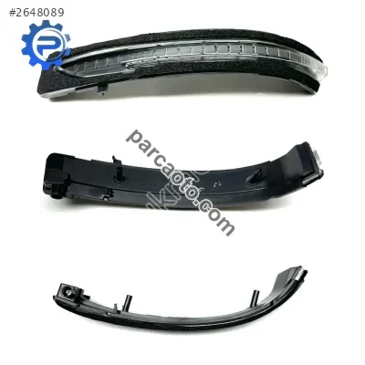 Nissan Sinyal Ayna Dikiz Qashqai 14-21/X-trail 14-21 Sol (Siyah)