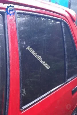 peugeot 205 1.4 benzinli çıkma sol arka kapı camı