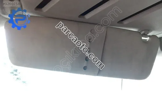 Renault Master 3 güneşlik siperlik çıkma