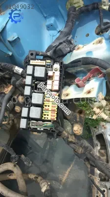 chevrolet kalos 1.4 motor içi sigorta tablası