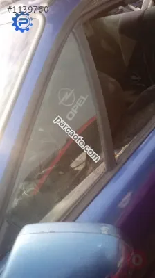 opel calibra çıkma sol ön kelebek camı