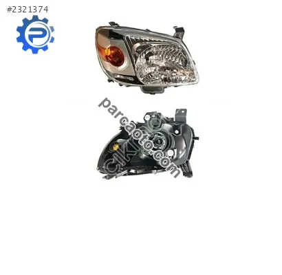 Mazda BT50 Sağ Gri Far 2006-2008