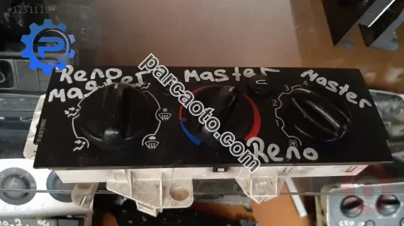 renault master 2 çıkma klima kontrol paneli