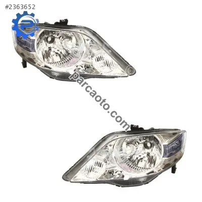 Honda City Sağ-Sol Takım Far Lambası Motorsuz 2006-2008