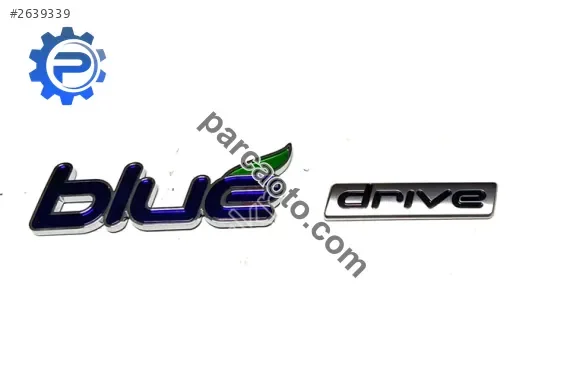 Hyundai Yazı Accent Blue 12-18 Arka (Blue Drive Yazısı)