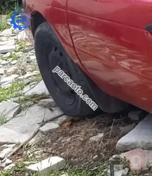 1996 kia sephia 1.6 16v benzinli çıkma sol ön jant lastik