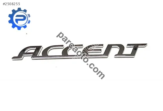 Hyundai Accent Arka Accent Yazısı 2006-2018