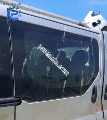 renault trafic çıkma sağ sürgü kapı camı