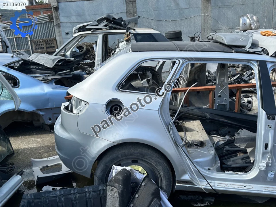 Audi A3 orijinal çıkma arka dingil, Samsun Tekkeköy