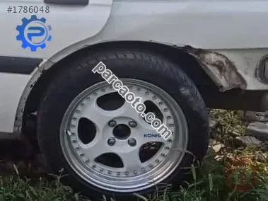 Ford escort 16v efi 1.6 çıkma sol arka çelik jant
