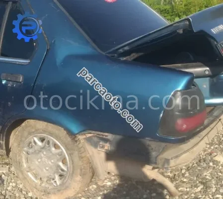 1997 model renault r19 1.4 çıkma sol arka çamurluk
