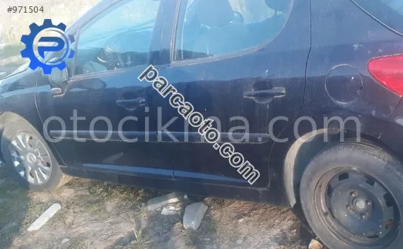 2009 model peugeot 207 1.4 çıkma sol yan panel