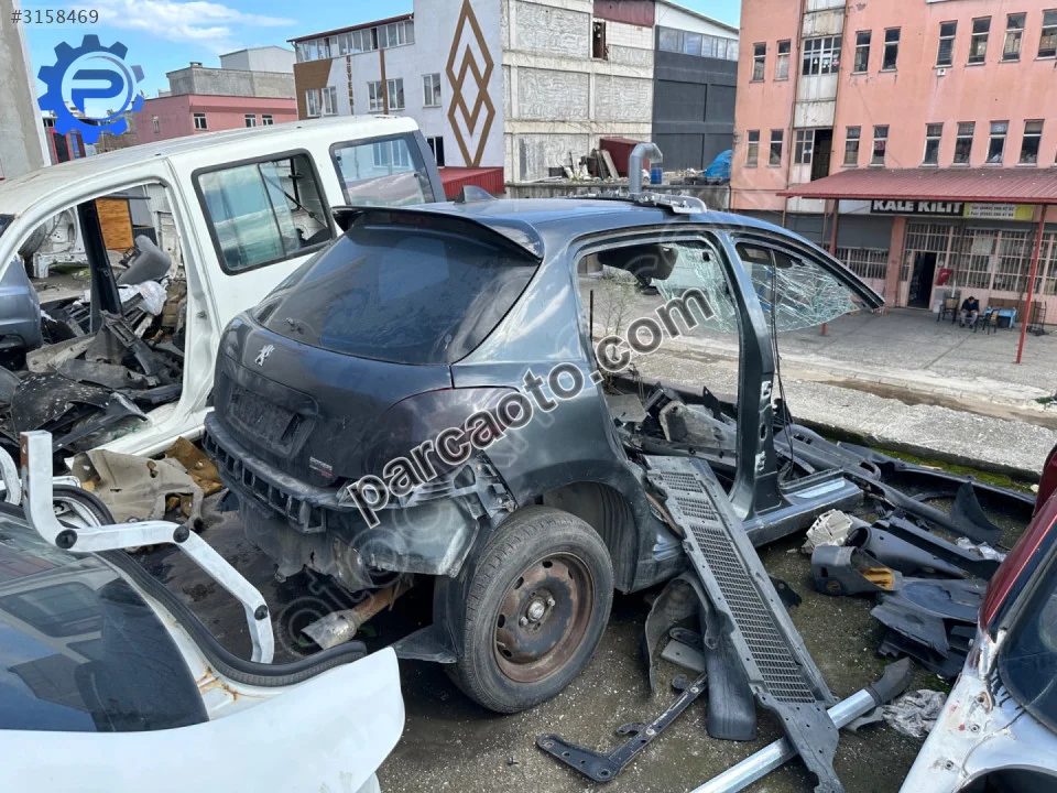 Peugeot 207 Tavan Sacı - Samsun Tekkeköy