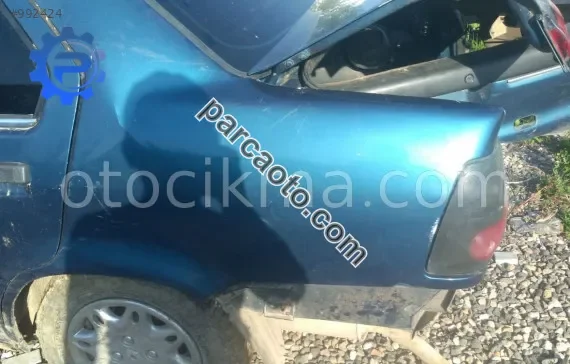1997 renault r19 1.4 enerji orjinal sol arka çamurluk