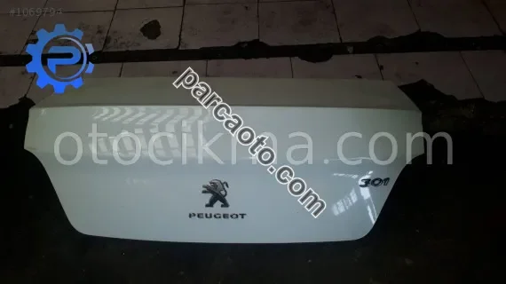 peugeot 301 çıkma dolu bagaj kapağı