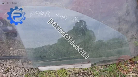 opel corsa b çıkma sağ ön kapı camı