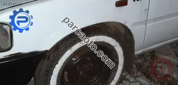 2004 model tata telcoline 4x2 çıkma sol ön jant lastik