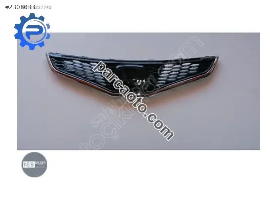 Honda Jazz Ön Panjur Siyah Alt Nikelajlı 2008-2011