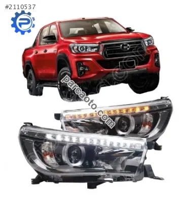 Toyota Hılux Revo Sağ Sol Far Ledli Modifiyeli 2016-2021