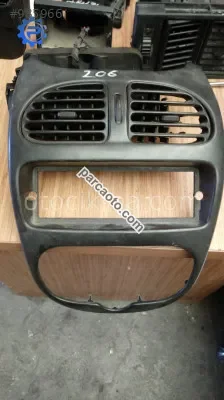 peugeot 206 teyp çerçevesi üfleme difüzörleri