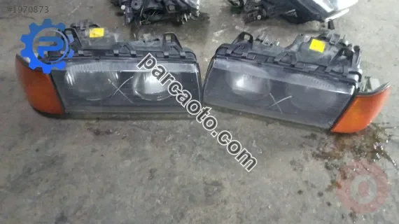 bmw e36 çıkma takım far sinyal orjinal