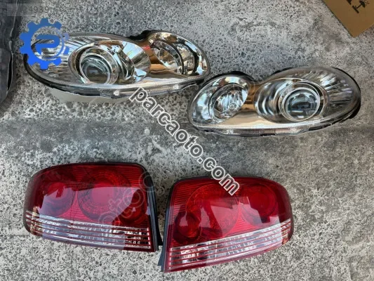 Hyundai Sonata Sağ Sol Far + Stop Lambası Set 2003-2005