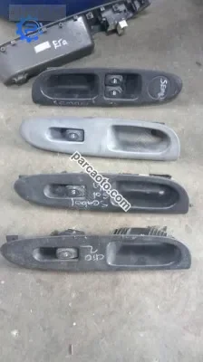 Renault Clio sembol cam düğme takimi