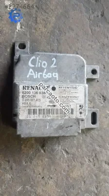Renault Clio 2 Airbag Beyni çıkma