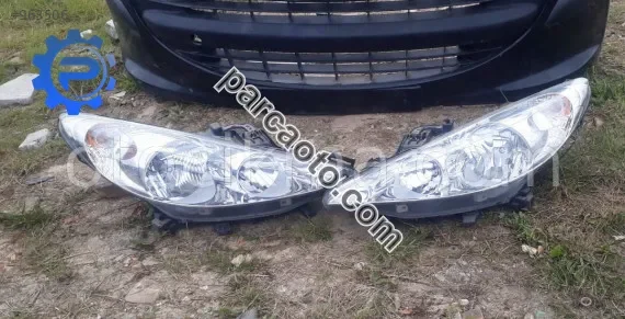 2009 peugeot 207 1.4 benzinli çıkma sağ sol far takımı