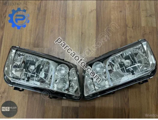 Volkswagen Bora Sağ Sol Far Lambası Sisli 1998-2004