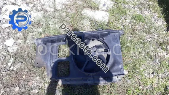 peugeot 206 1.4 benzinli çıkma ön panel fan motoru pervanesi