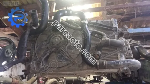 Opel combo c 1.7 radyatör takım set