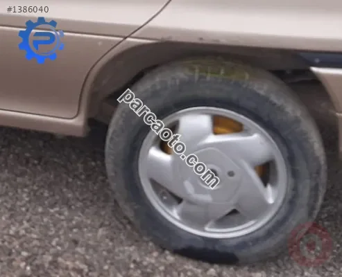 1998 opel astra f station 8v çıkma sol arka jant lastik