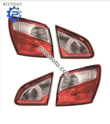 Nissan Qashqai İç Dış Stop Lambası Set 4 Takım 2010-2013
