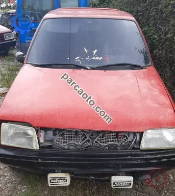 peugeot 205 1.4 benzinli kesme ön kasa