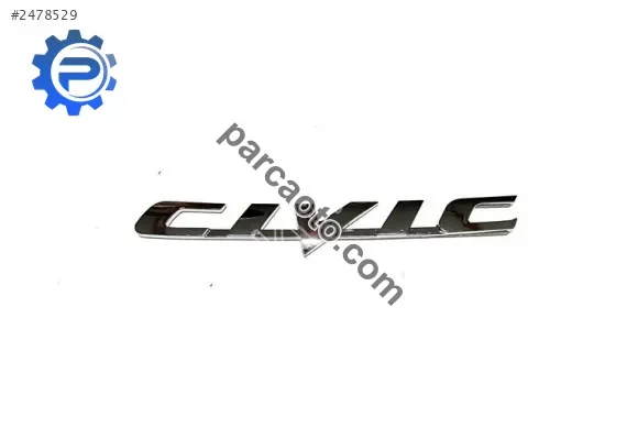 Honda Civic FD6 Arka Civic Yazısı 2006-2011