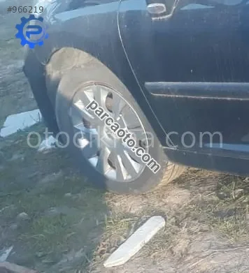2009 model peugeot 207 1.4 benzinli çıkma sol ön jant lastik