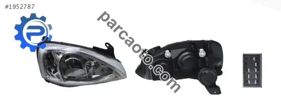 Opel Corsa C Sağ-Sol Takım Far Lambası 2003-2005
