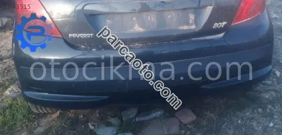 peugeot 207 1.4 benzinli çıkma arka tampon