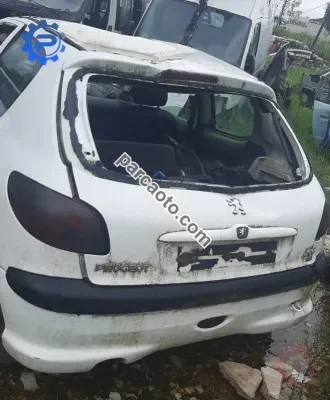 Peugeot 206 kesme komple arka kasa