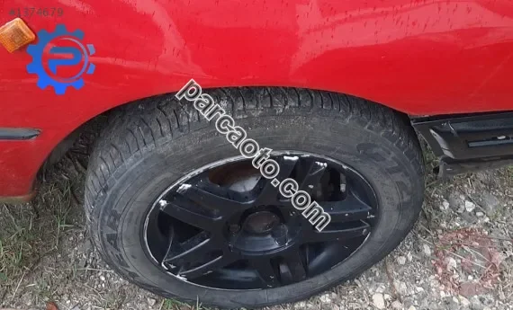 peugeot 205 1.4 benzinli çıkma sağ ön jant lastik