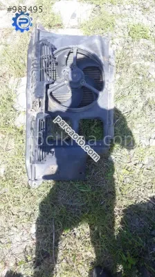 peugeot 206 1.4 komple su radyatör fan motor pervane