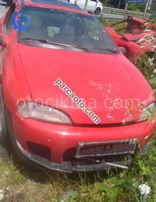 1997 model opel tigra 1.6 16v kesme ön kasa