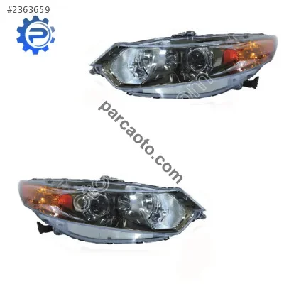 Honda Accord Sağ-Sol Far Lambası Siyah Zenonlu Xenon