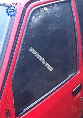 peugeot 205 çıkma sol ön kapı camı