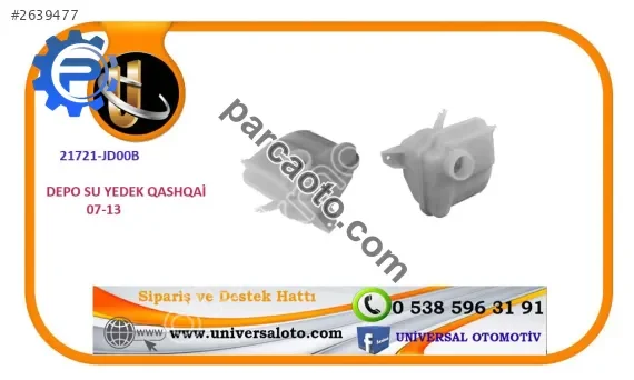 Nissan Qashqai Direksiyon Yağ Deposu - İzmir Bornova