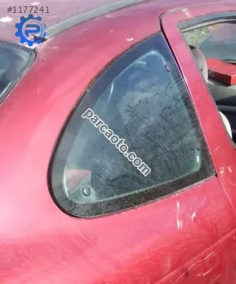 2002 model renault megane 1 coupe çıkma sağ arka kelebek cam